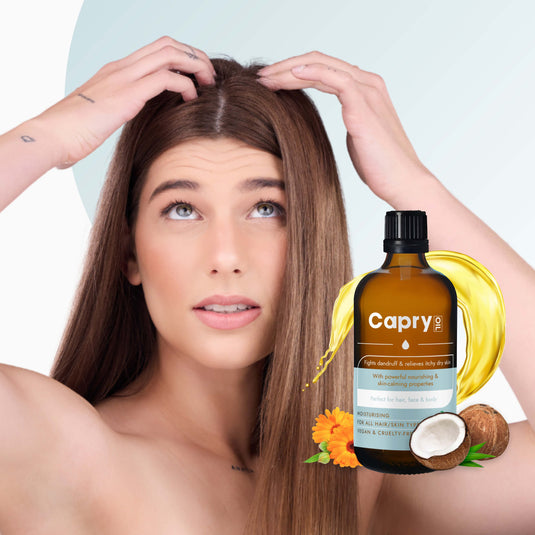 Beat dandruff & relieve itchy dry skin with Capry Oil Capry Ltd